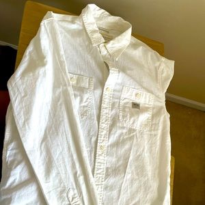 White Ralph Lauren Button Down